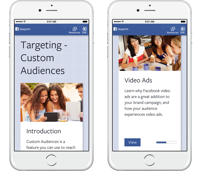 Facebook Launches ‘Blueprint’ Training And Certification Program For Brands And Marketers
