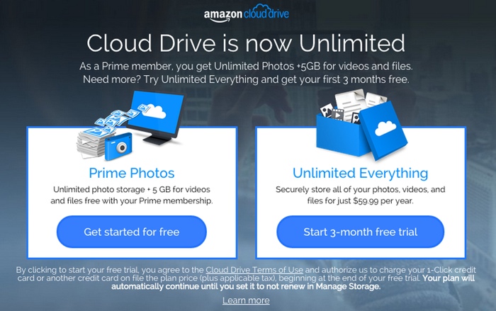 Amazon’s New Unlimited Cloud Storage Is Absurdly Cheap
