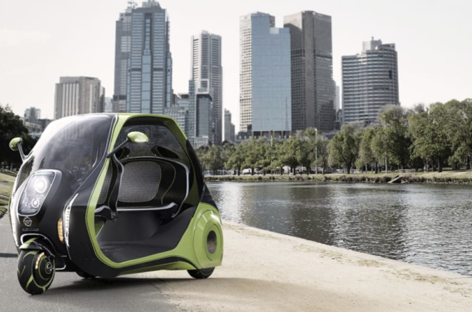 This Sleek Electric Tuk-Tuk Is Designed To Battle Traffic In Your City