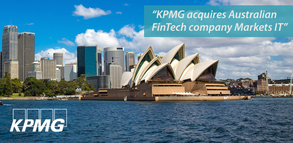 Deals: KPMG acquires Australian FinTech company Markets IT