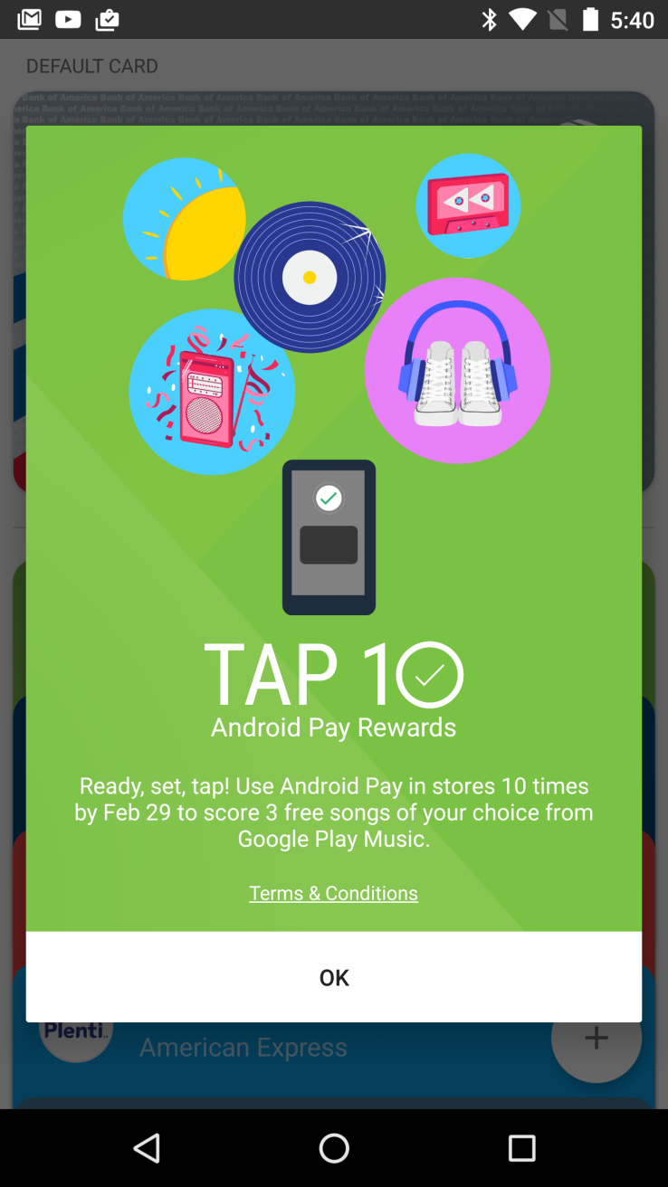 Google Tests “Tap 10,” A Rewards Program For Android Pay Users
