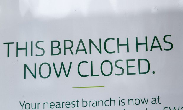 Bank branch closures trigger high street alarm bells