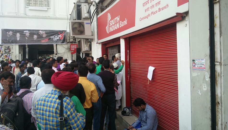 Here’s a tech solution to the killer queues at banks and ATMs in cash-starved India