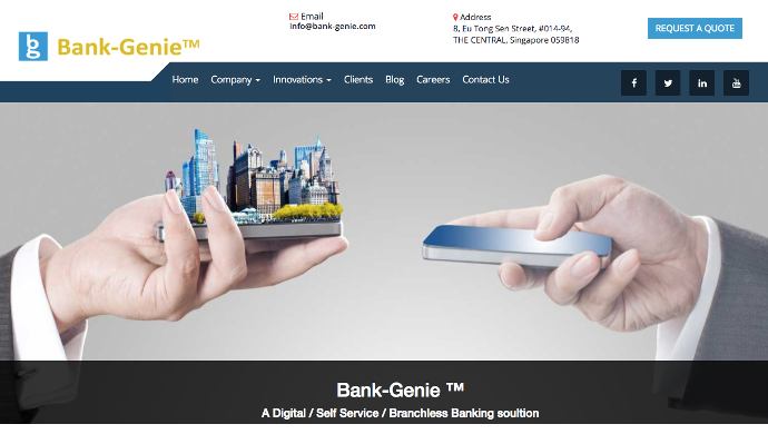 Singapore fintech startup Bank-Genie raises funding to help banks roll out virtual terminals