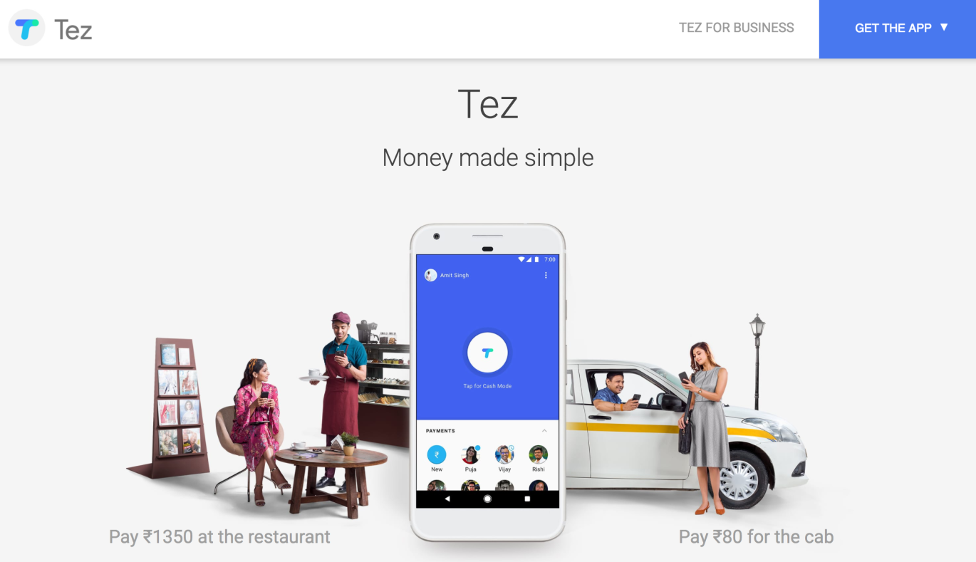Google debuts Tez, a mobile payments app for India