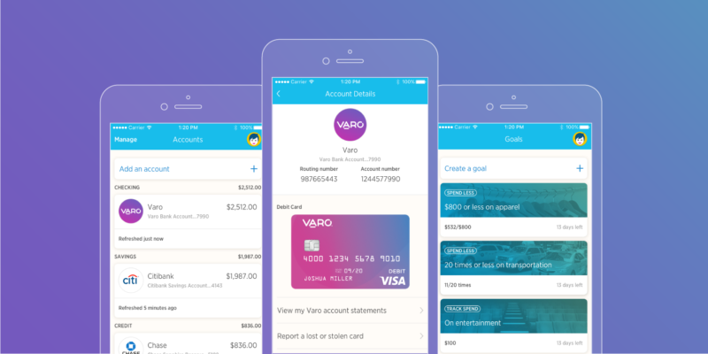 Varo Money Builds A No-Fee, High Interest Paying Bank On New Technology