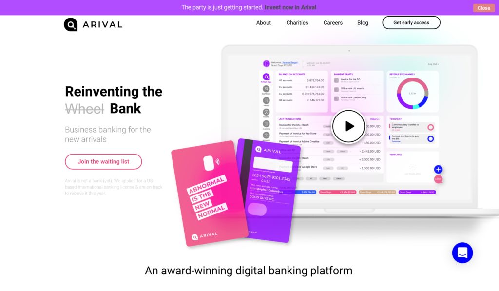 Arival Bank Nets $2.3 Million in Equity Crowdfunding Campaign