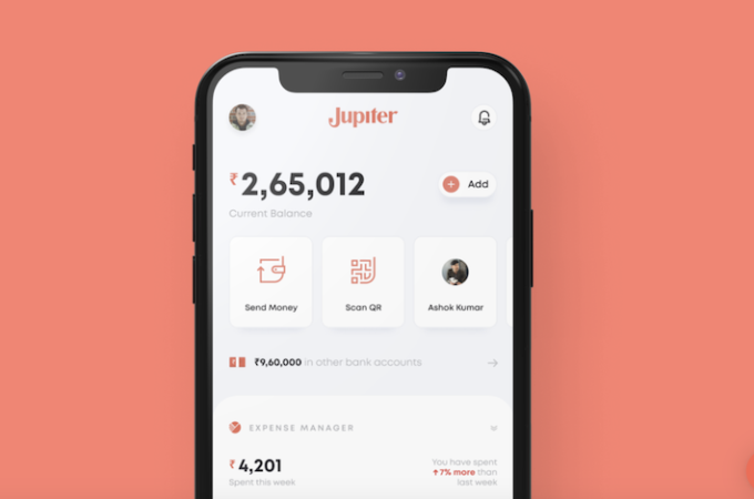 Indian digital banking startup Jupiter raises fresh funds; to launch service in July