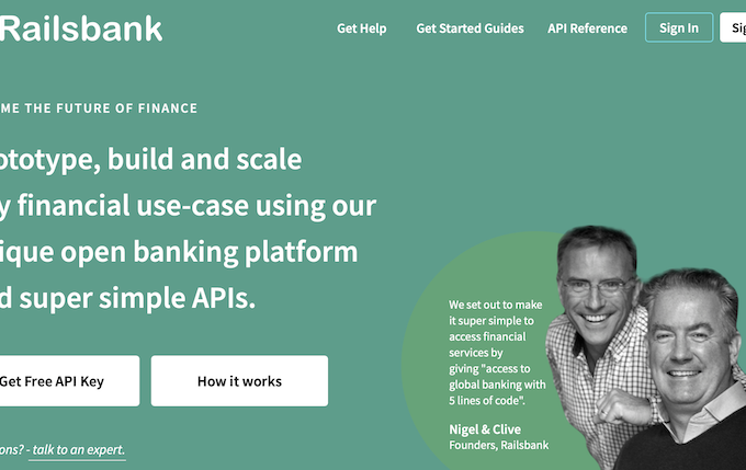 Visa backs open banking and compliance platform Railsbank