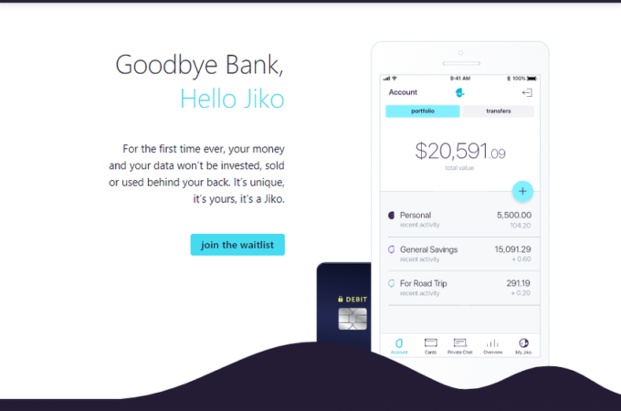 Jiko raises $40 million for its challenger bank