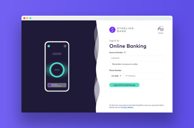 Starling rolls out Online Banking